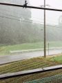 すごい天気…